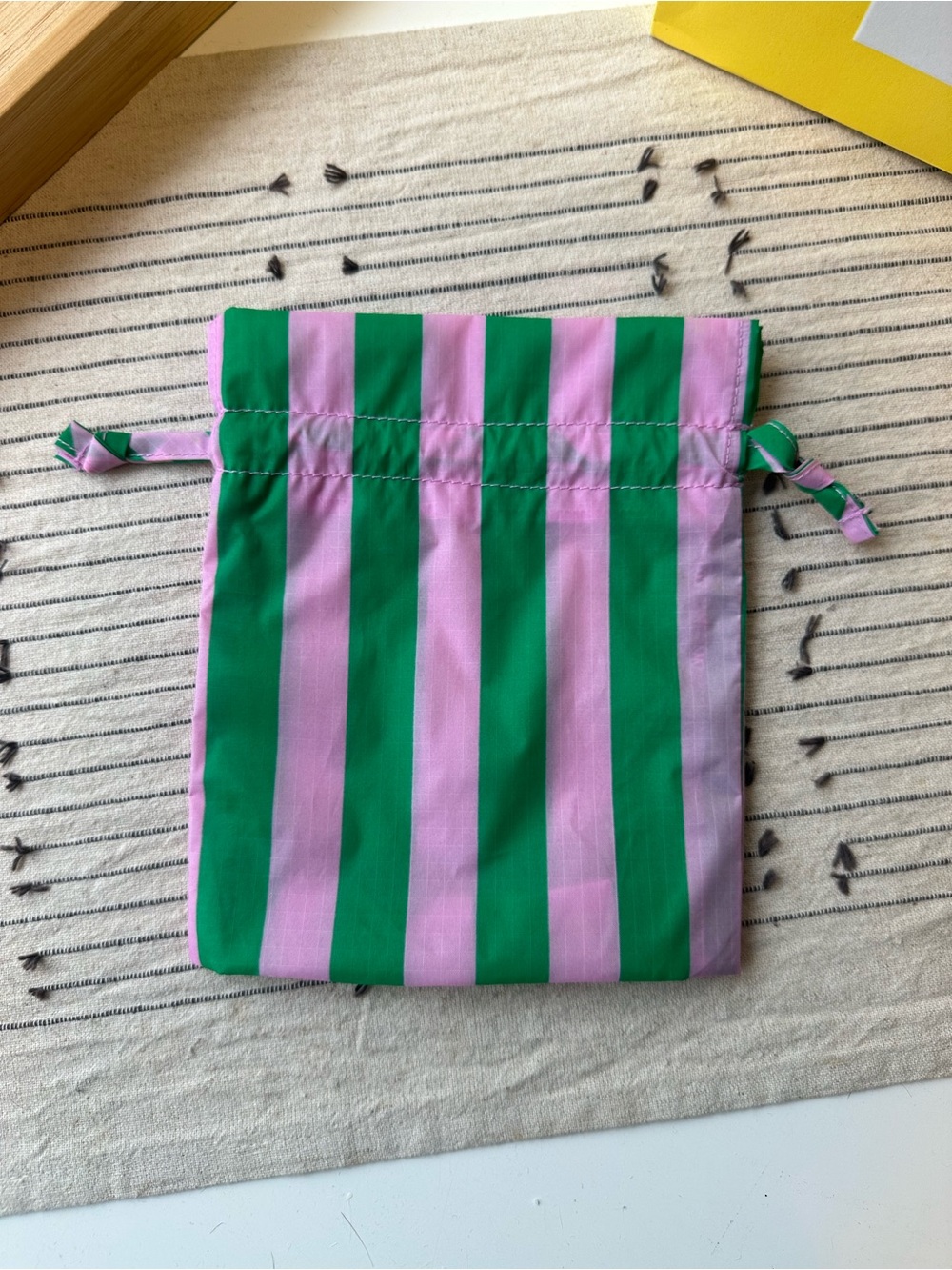 BAGGU drawstring pouch